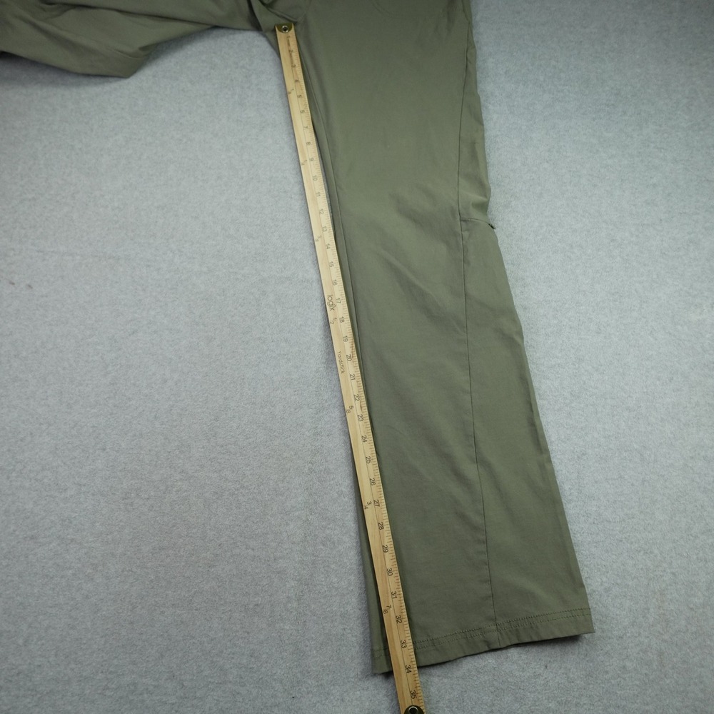 Athleta Pants Womens 8 Green Cargo Hiking Outdoor Straight Leg - Picture 8 of 16